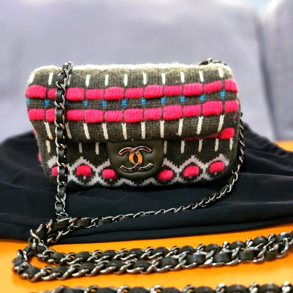 Chanel limited design mini flap bag